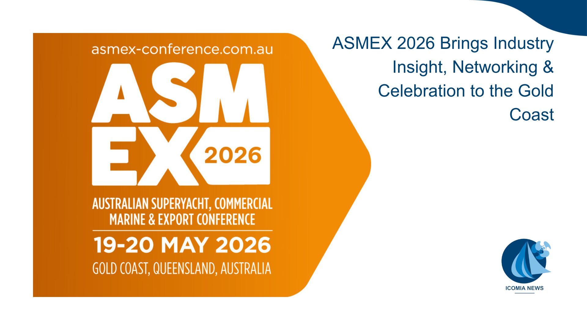 ASMEX 2026 Brings Industry Insight, Networking & Celebration to the Gold Coast