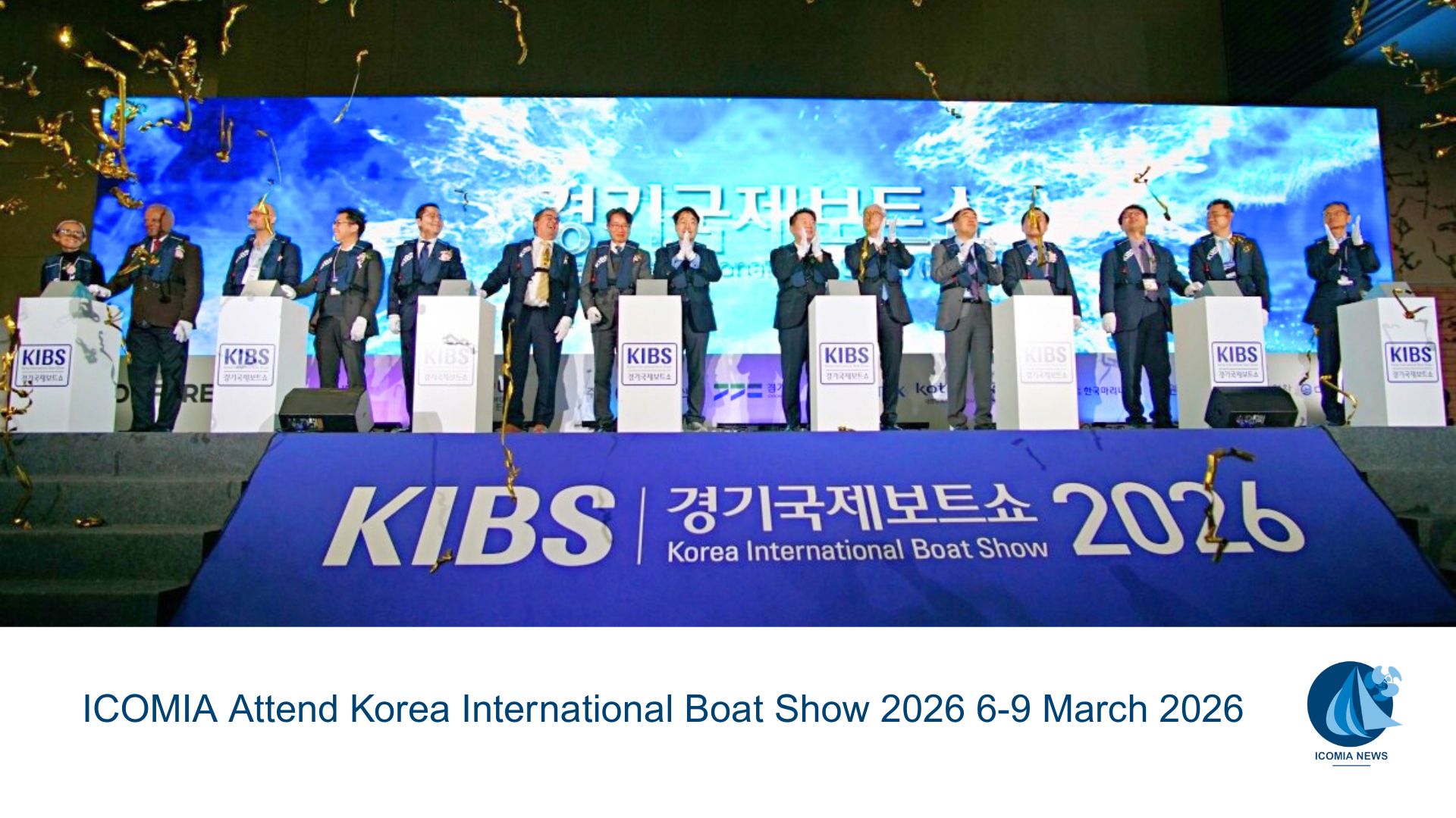 ICOMIA Attend Korea International Boat Show 2026 6-9 March 2026