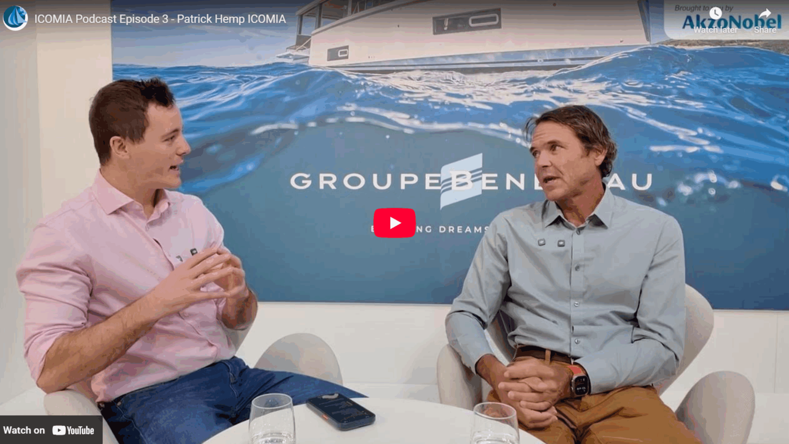 ICOMIA Podcast Episode 3 – ICOMIA’s Patrick Hemp