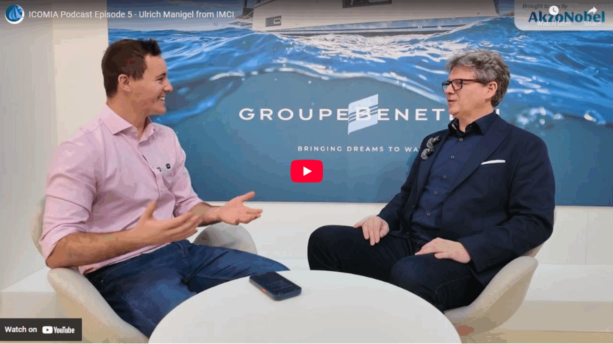 ICOMIA Podcast Episode 5 – Ulrich Manigel, Managing Director of IMCI