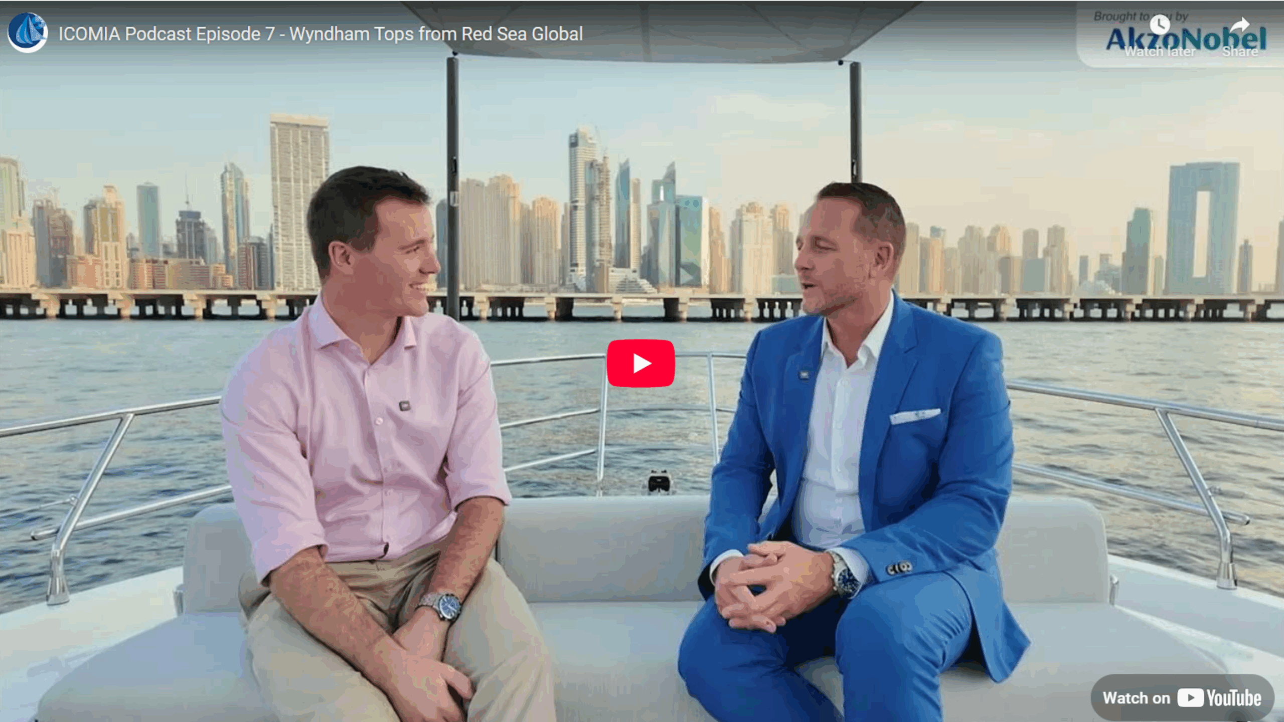 ICOMIA Podcast Episode 7 – Wyndham Tops from Red Sea Global